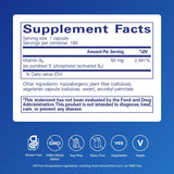 Pure Encapsulations P5P 50 - Étiquette visible, produit sans gluten et sans OGM.