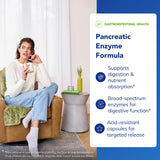 Pure Encapsulations : pancreatine 500 mg concentrée pour soutenir les fonctions digestives.