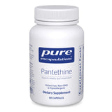 Pure Encapsulations Pantethine – bouteille de 60 capsules pour le métabolisme lipidique.