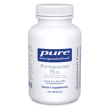Pure Encapsulations Pomegranate Plus sur bouteille, soutient potentiellement la santé vasculaire.