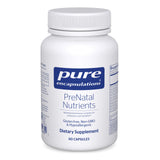 Pure Encapsulations PreNatal en bouteille ensemble pour une routine énergétique et équilibrée.