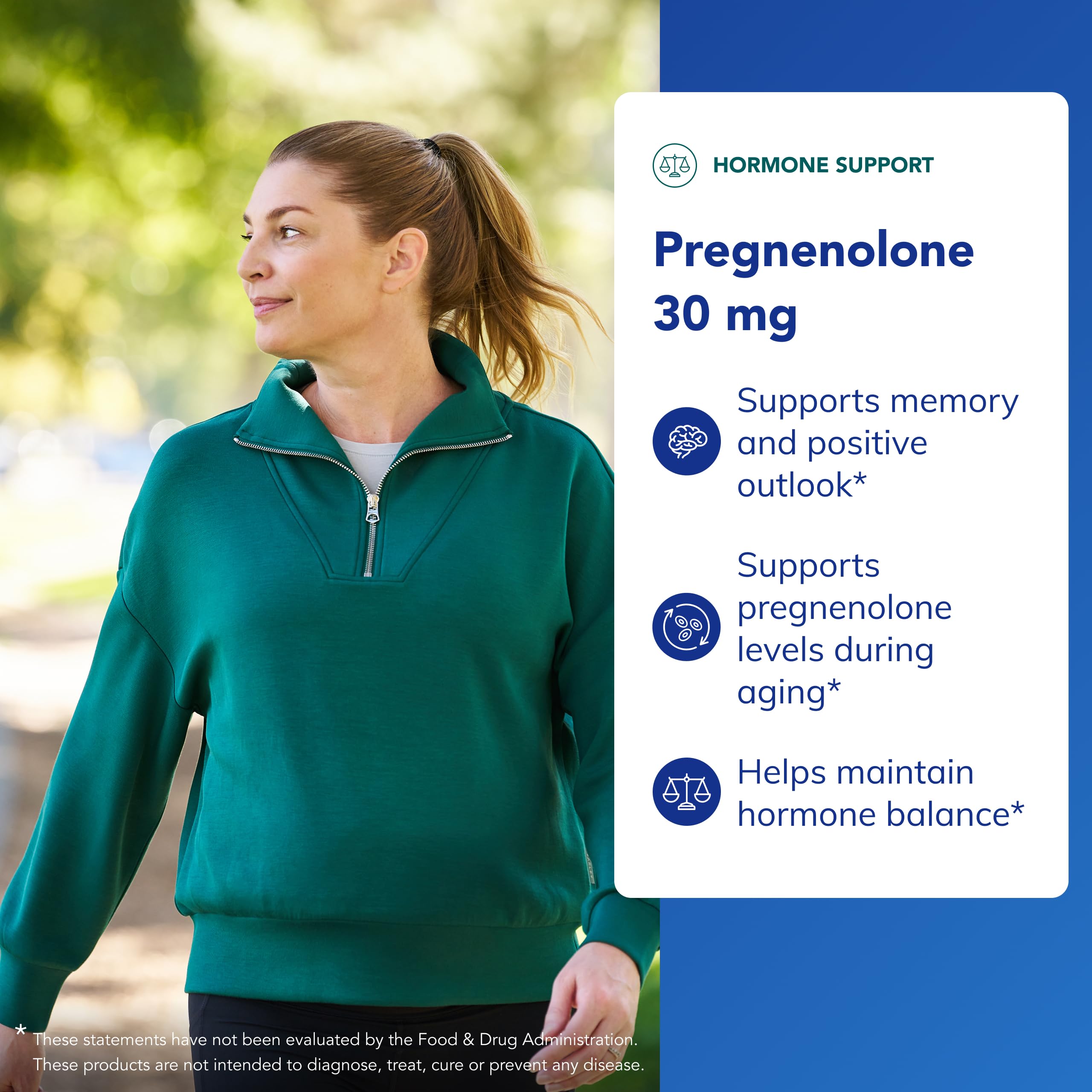 Pure Encapsulations Pregnenolone 30 mg - etiquette claire, informations claires et fiables.