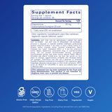 Bouteille Pure Encapsulations Pregnenolone 30 mg – pratique et végane.