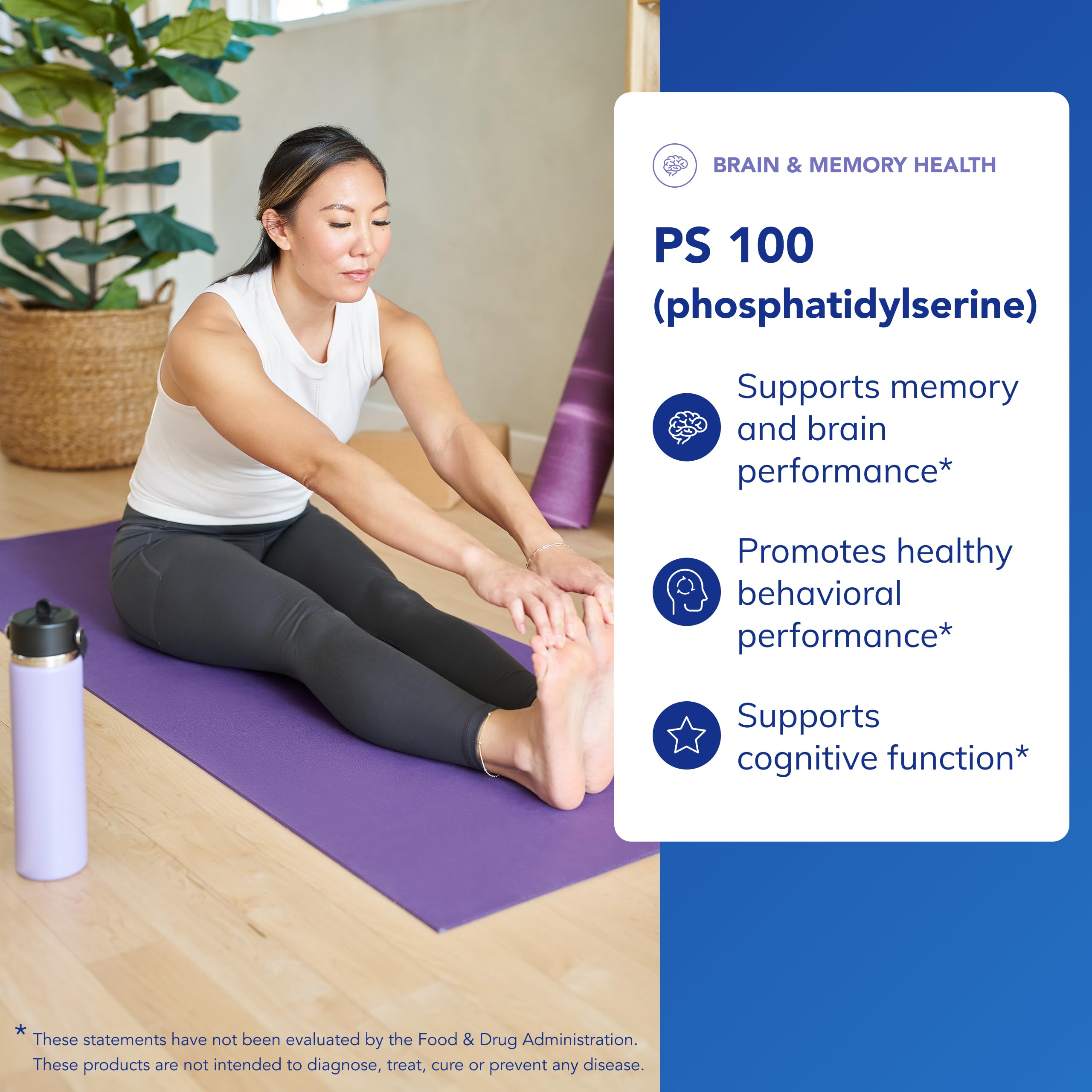 Pure Encapsulations PS100 – Capsules en gros plan pour une prise pratique.