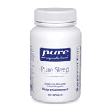 Pure Sleep de Pure Encapsulations — bouteille close-up pour un sommeil plus serein