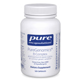 PureGenomics B-Complex : capsules B activées pour énergie et métabolisme