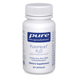 PureHeart K2D – Bouteille: complément pour soutenir le cœur et le bien-être.