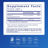 PureHeart K2D – Capsules: format pratique et végétarien.