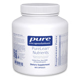 PureLean Nutrients: bouteille ouverte, gélules faciles à prendre pour le rituel quotidien