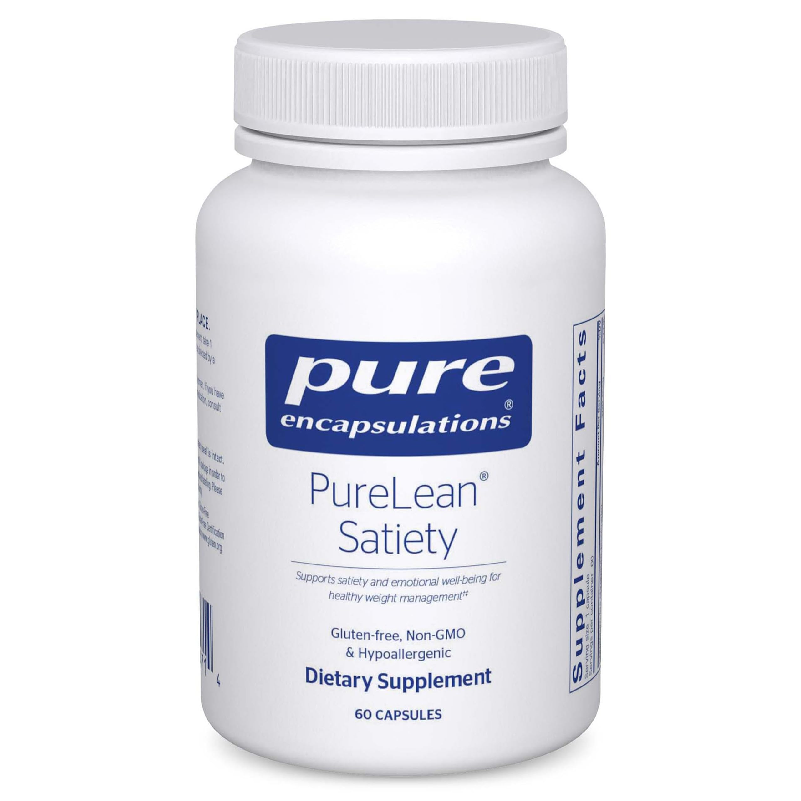 Pure Encapsulations PureLean Satiete bouteille – soutien potentiel à la satiété lors des repas