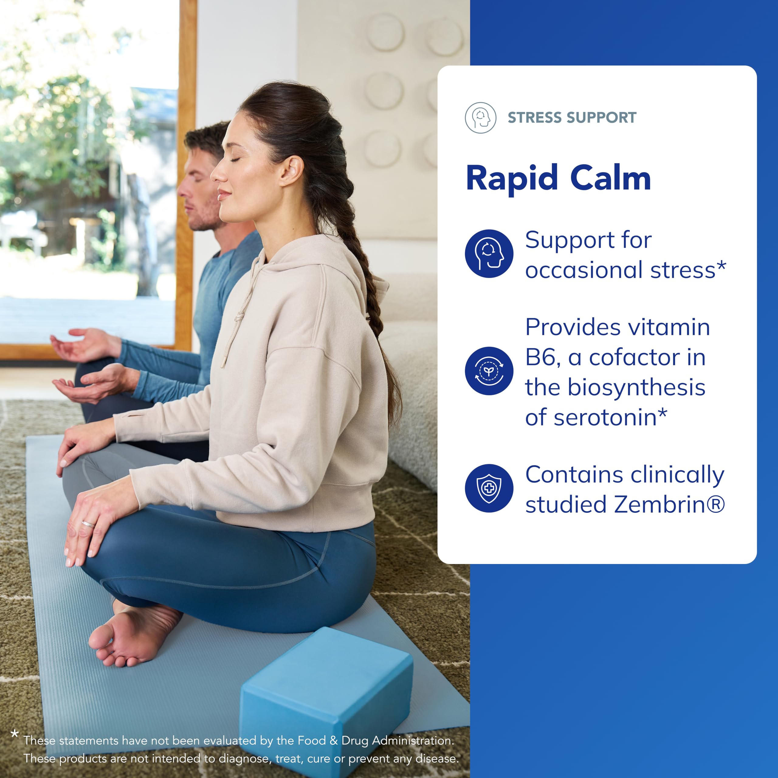 Pure Encapsulations Rapid Calm – etiquette claire, sans OGM et sans gluten