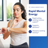 Pure Encapsulations Rapid Energie Mentale - extrait de Ginkgo biloba pour l attention.