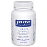 Pure Encapsulations Reduced Glutathione — bouteille ouverte, facilité d’utilisation au quotidien.