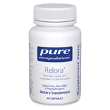 Relora Pure Encapsulations — bouteille gros plan, évoque détente après une journée stressante.