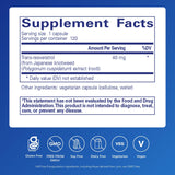 Pure Encapsulations Resveratrol, capsule cœur sain et flux sanguin