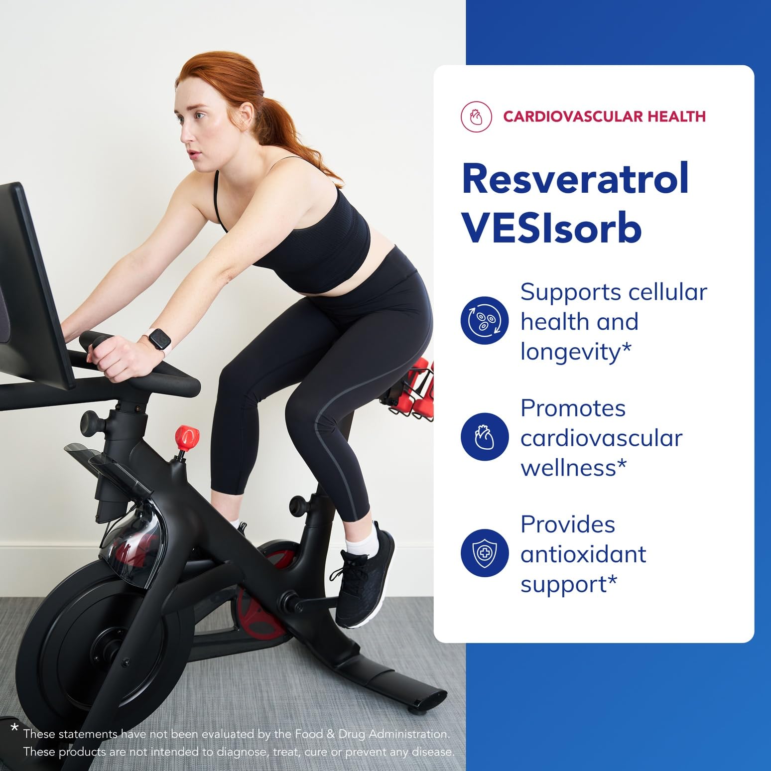 Étiquette Resveratrol VES-Sorb mettant en avant pureté et absence d’allergènes