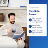 Pure Encapsulations: rhodiola rosea en capsules vegan sans gluten.