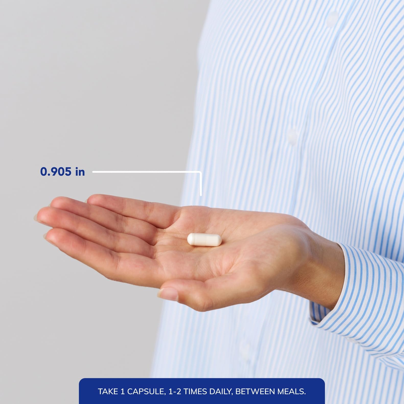 Utilisation recommandée: capsule prise entre les repas, 1 à 2 fois par jour.