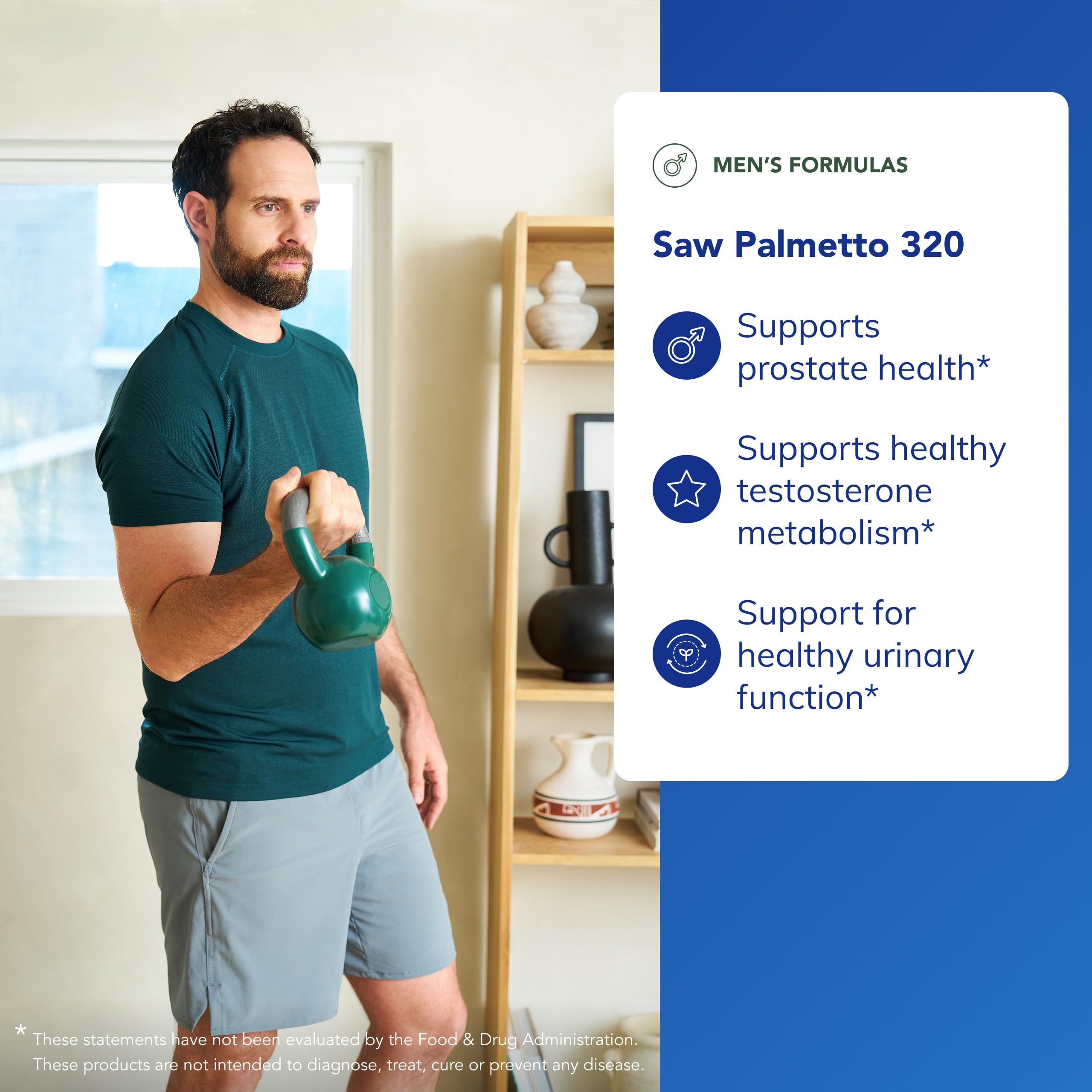 Pure Encapsulations Saw Palmetto 320, etiquette: informations claires sur le produit.