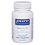 Pure Encapsulations Sélénium (Citrate) – bouteille et capsules – soutien potentiel immunitaire