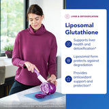Setria Glutathione – étiquette montrant le composant clé