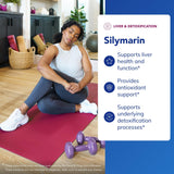 Étiquette Pure Encapsulations silymarin: concentration standardisée et informations fiables sur le produit.