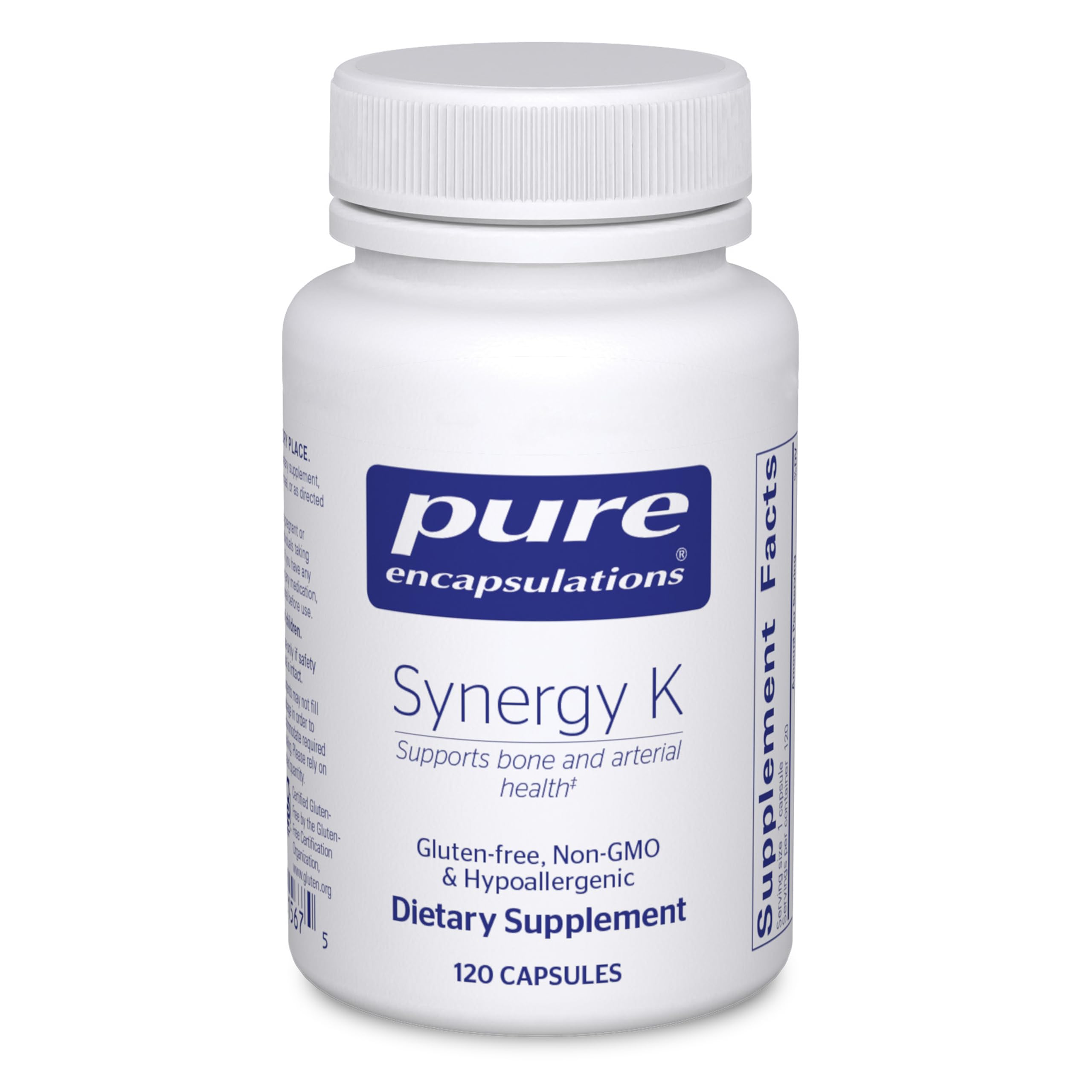 Pure Encapsulations Synergy K – bouteille: présentation du complément et accessoire pratique