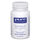 Pure Encapsulations Synergy K – bouteille: présentation du complément et accessoire pratique