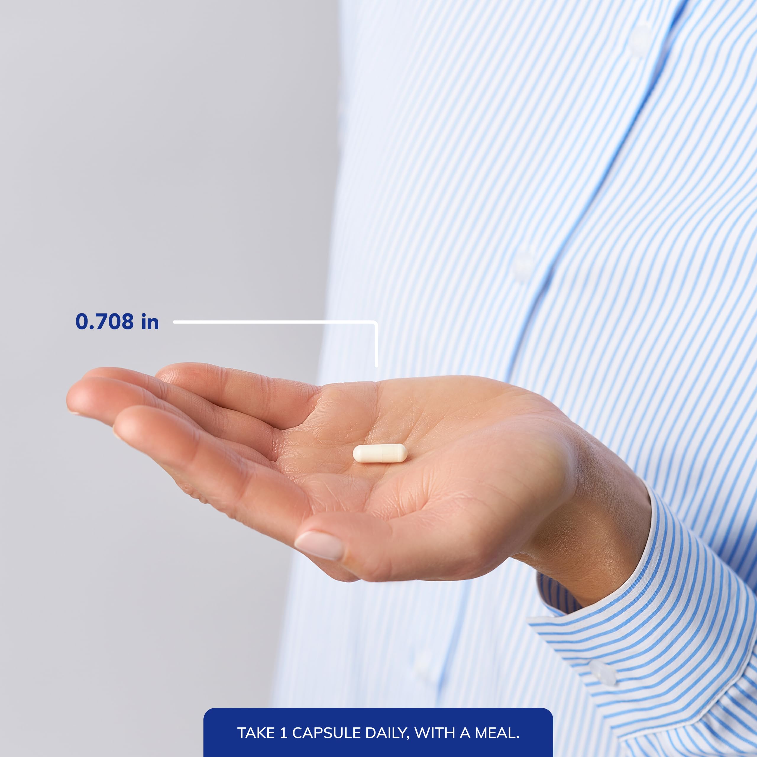 Capsules faciles à avaler – soutien potentiel du métabolisme du calcium