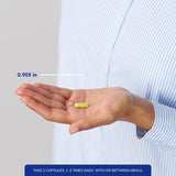 Pure Encapsulations Th1 Support présente une forme capsules facile à intégrer.
