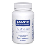 Pure Encapsulations Th2 Modulator – Bouteille et capsules, soutien potentiel à l'équilibre immunitaire.