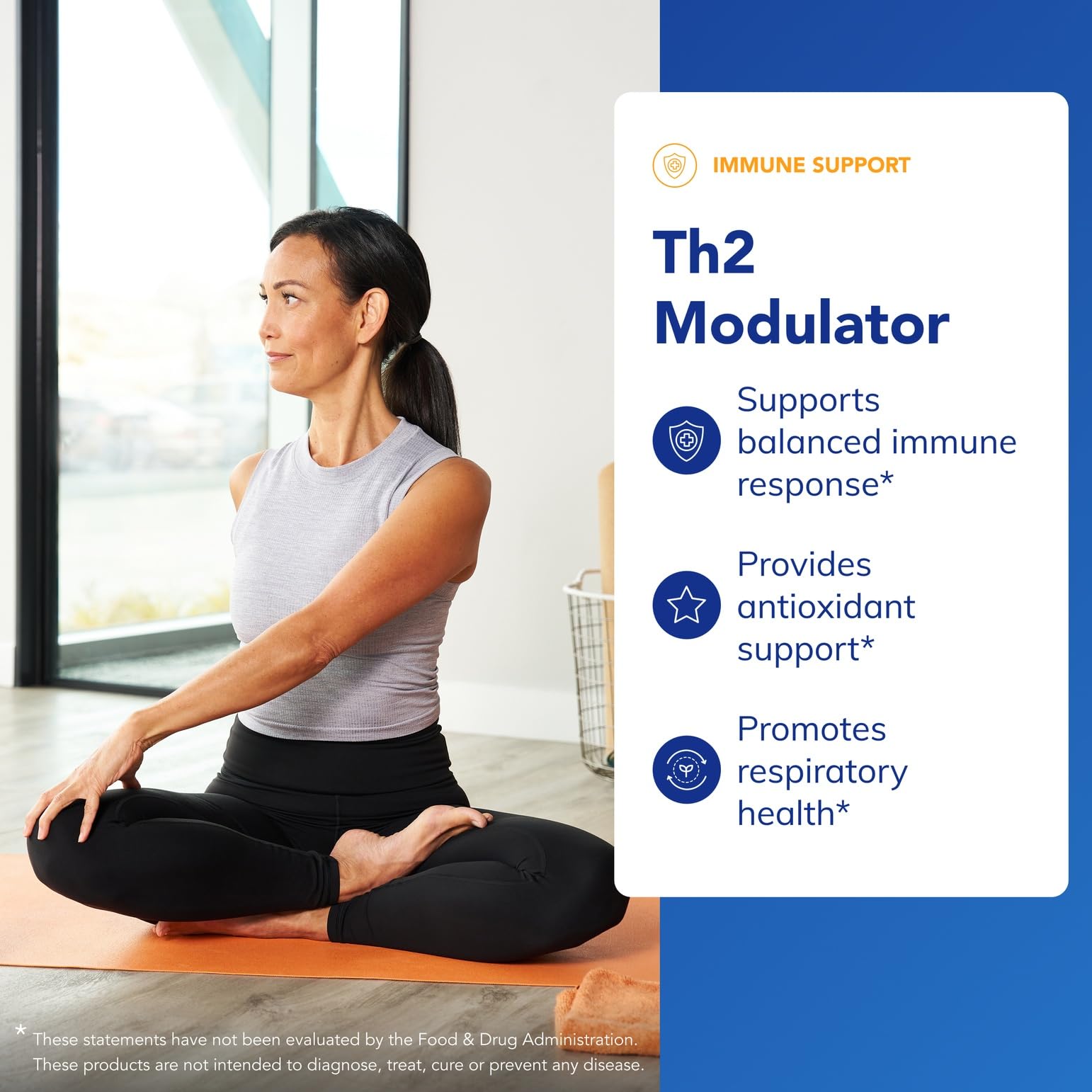 Pure Encapsulations Th2 Modulator – Flacon et extraits, soutien potentiel à la défense antioxydante.