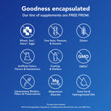Usage quotidien Pure Encapsulations: gélules faciles à avaler pour une routine saine.