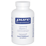 Pure Encapsulations Vitamine C liposomale – bouteille prête pour l’usage quotidien et soutien potentiel immunitaire.