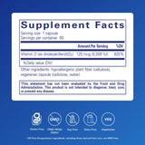 Pure Encapsulations Vitamine D3 125 mcg — capsules: prise facile avec repas.