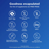 Pure Encapsulations Vitamine D3 dose quotidienne affichée sur l’étiquette.