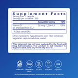 Pure Encapsulations Vitamine D3 - gélules faciles à avaler pour la santé osseuse