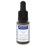 Pure Encapsulations Vitamin D3 Vegan Liquide - Bouteille facile à doser pour un apport pratique.