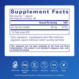 Bouteille Pure Encapsulations Zinc citrate, dose quotidienne pratique et absorption potentielle