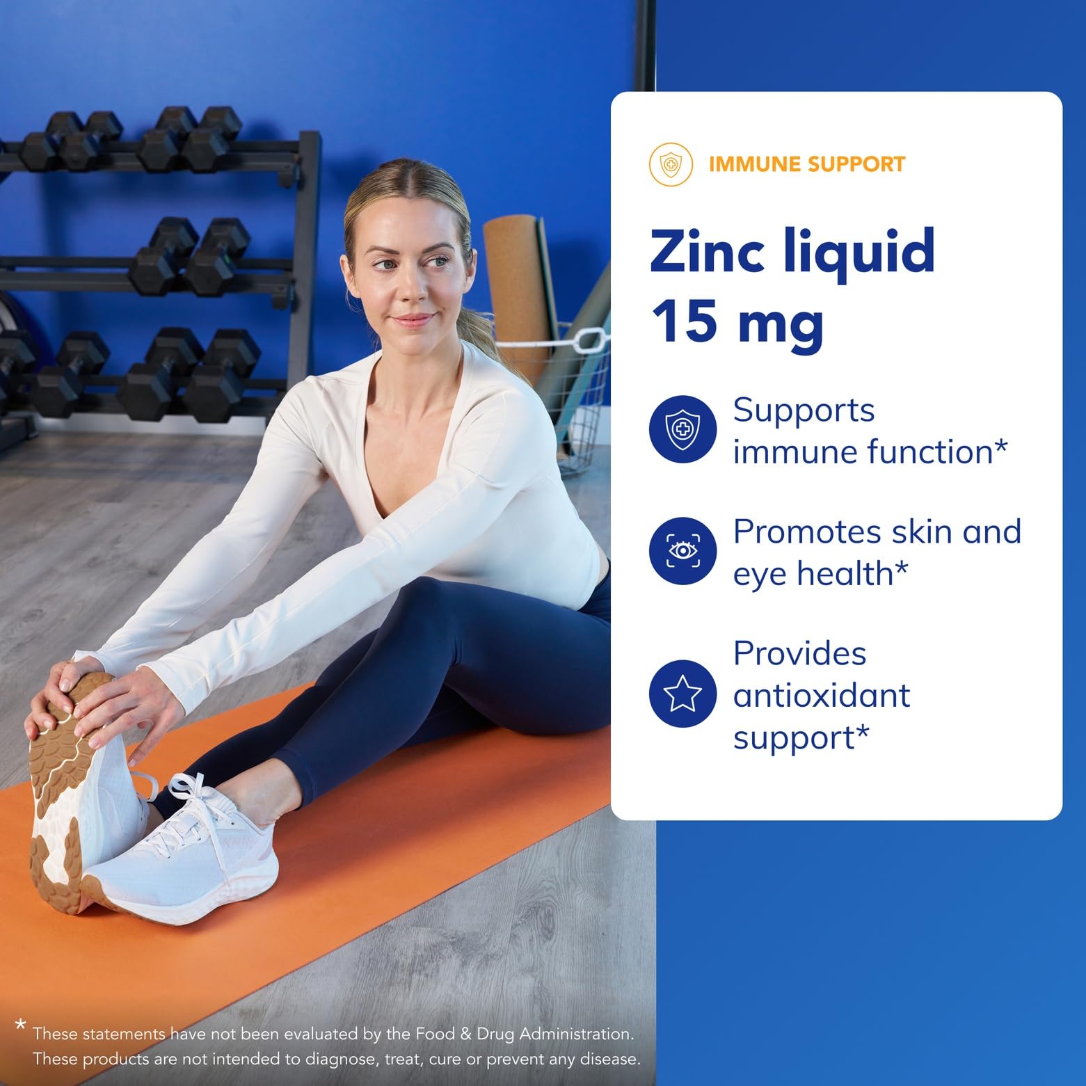 Pure Encapsulations Zinc Liquide, gouttes au goût agréable, usage quotidien.