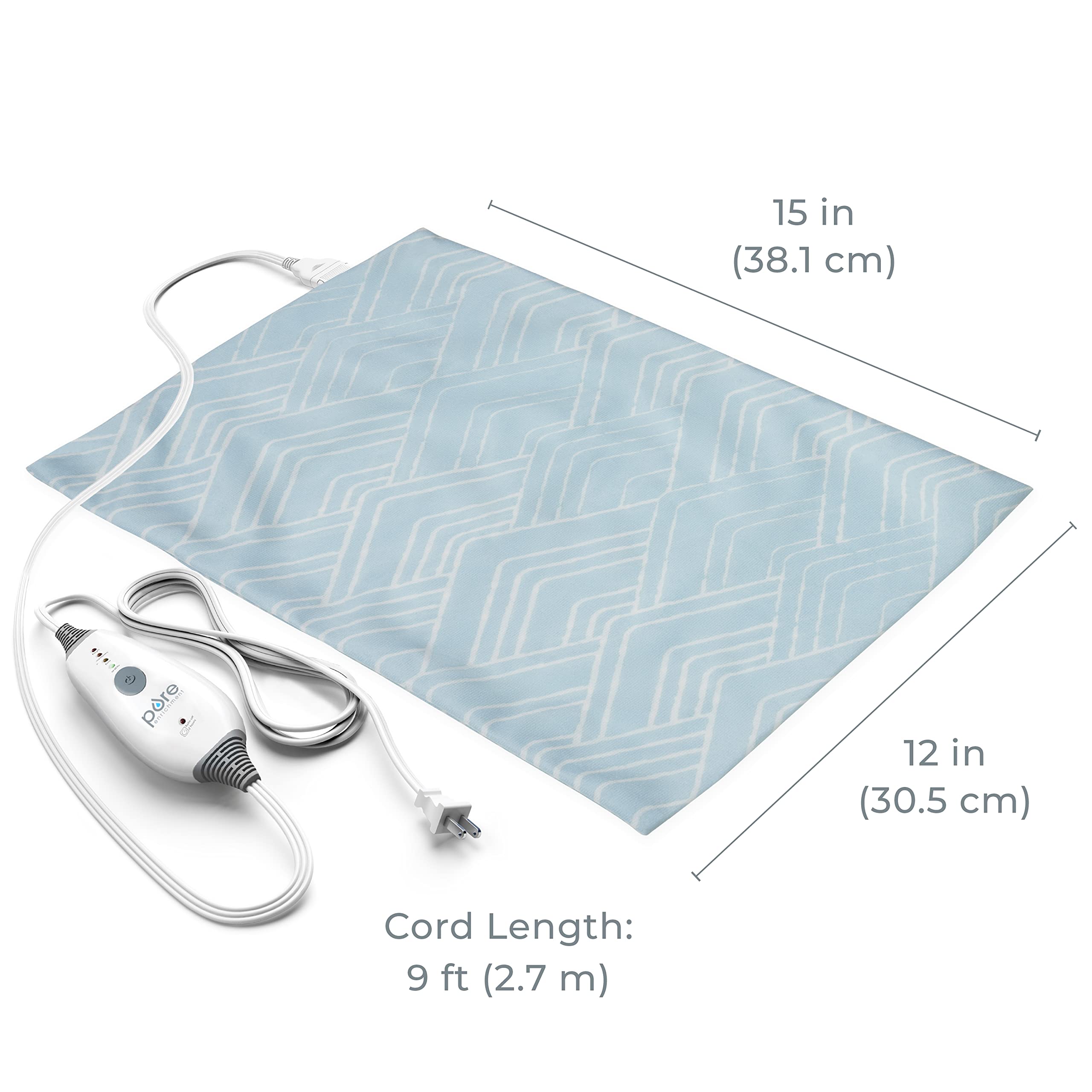 Pur Enrichment PureRelief Express Cerulean Diamond utilisation agréable à domicile sur lit ou canapé.