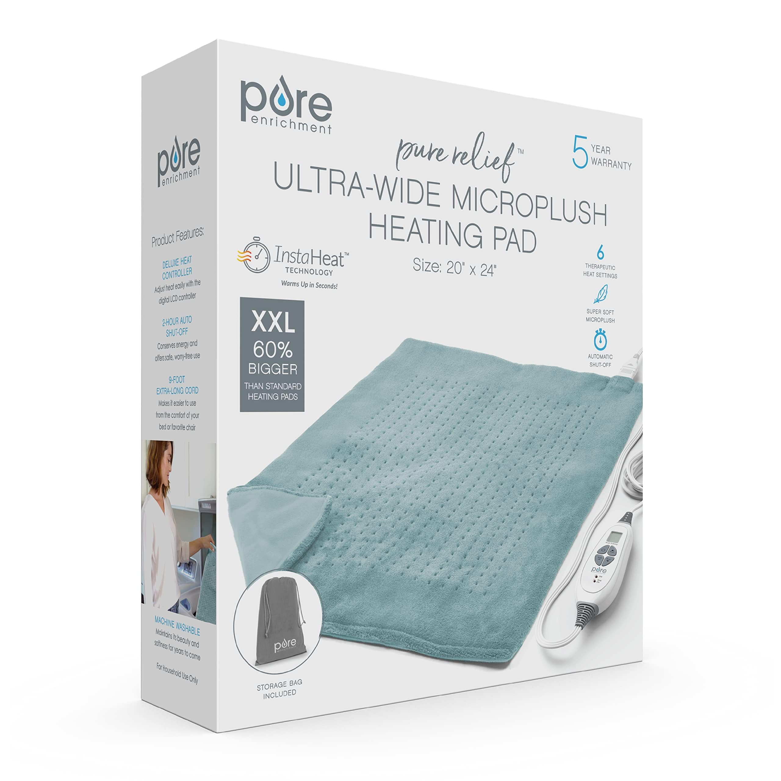 Tissu microplush lavable en machine du PureRelief.