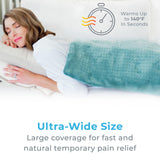 Texture microplush douce du PureRelief pour peau sensible.