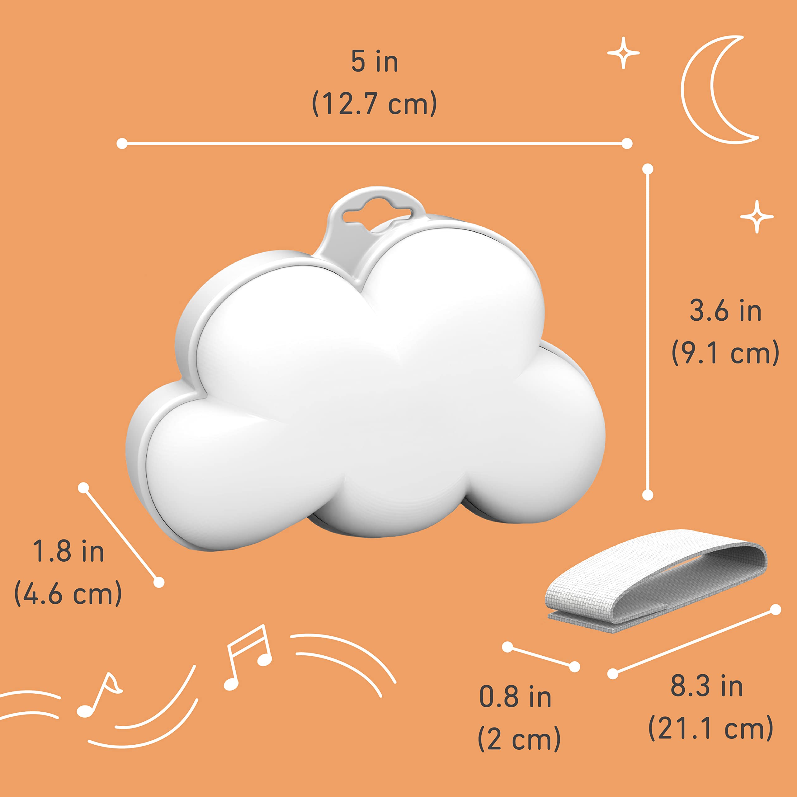 Pure Enrichment PureBaby Cloud minuterie automatique de 30 minutes.