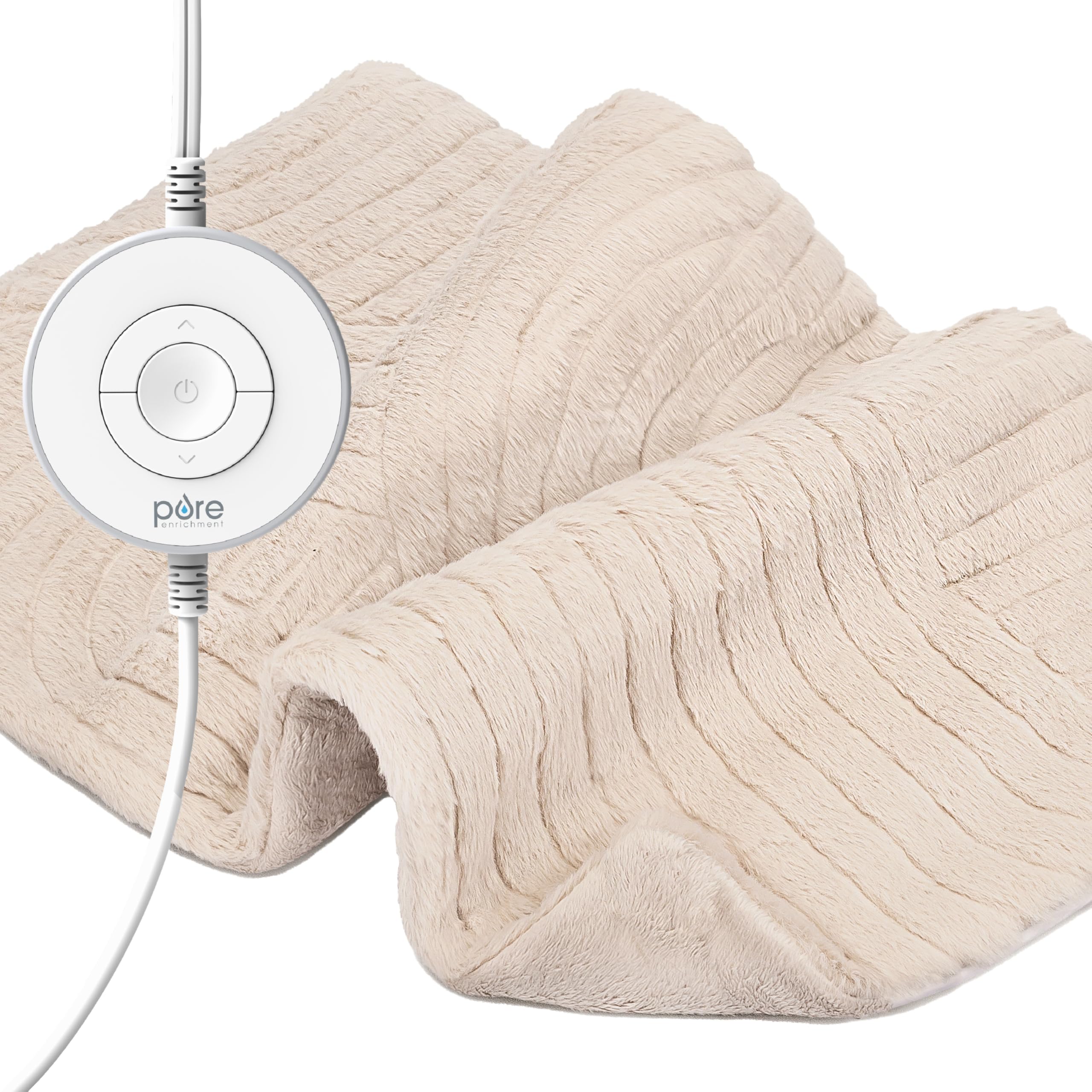 Pure Enrichment PureRadiance, coussin-chauffant luxe, chaleur apaisante et enveloppante.
