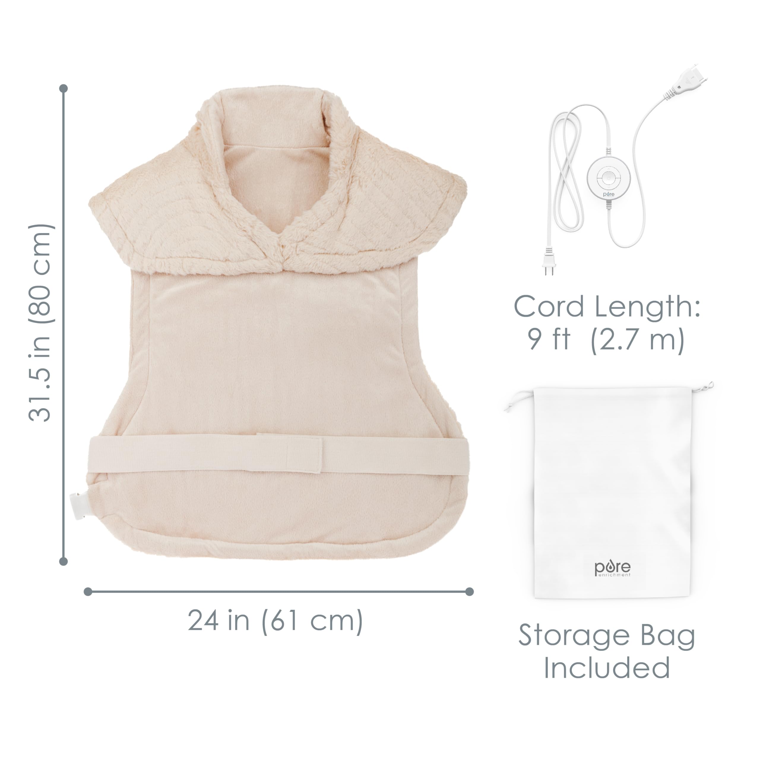Pure Enrichment PureRadiance taille universelle, s adapte à la plupart des morphologies.