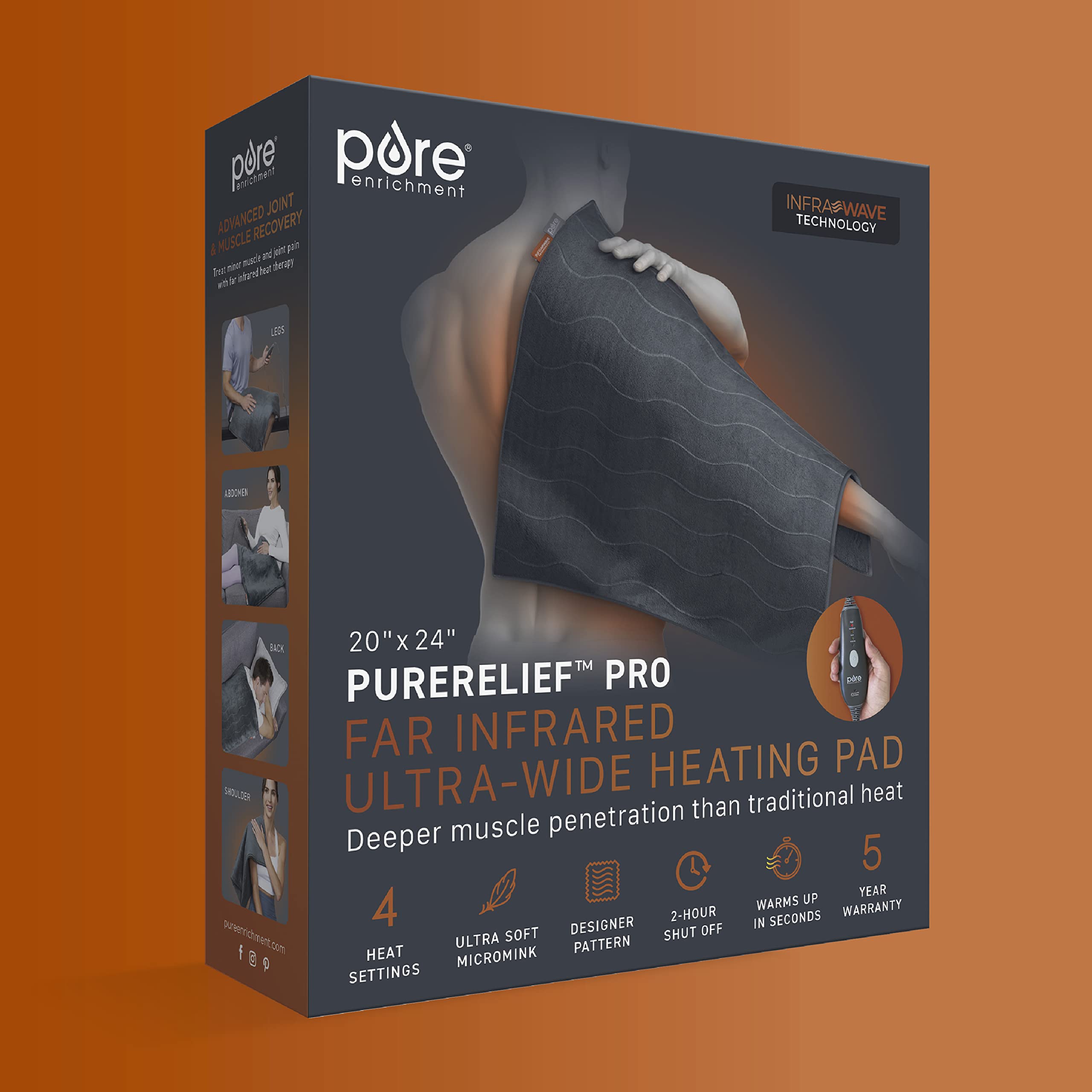 Pure Enrichment PureRelief Pro, garantie cinq ans