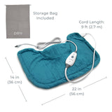 Pure Enrichment PureRelief tissu micromink doux et lavable.