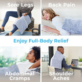 Tissu microplush doux du PureRelief Ultra-Wide au toucher réconfortant
