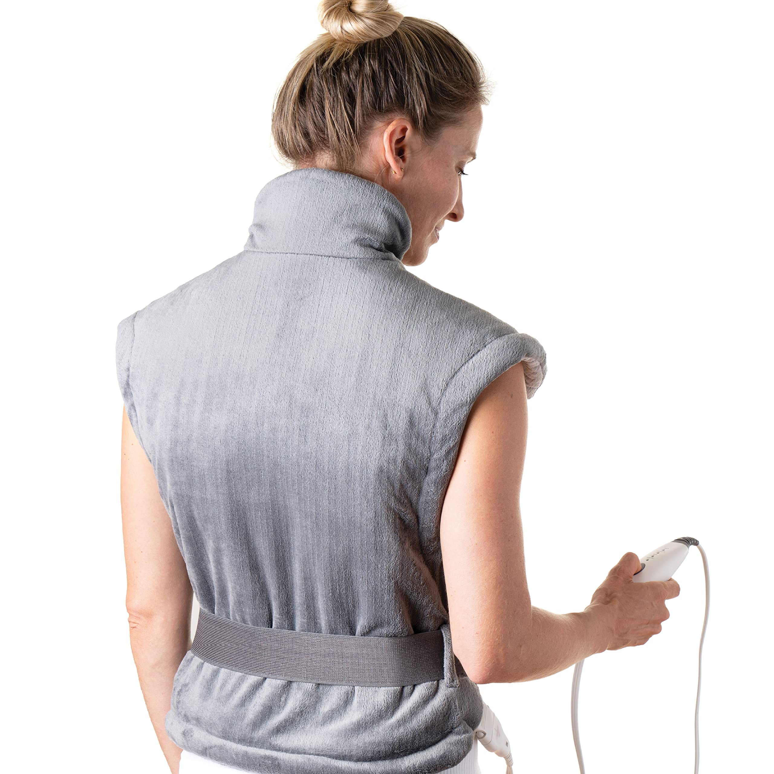 Pure Enrichment PureRelief XL, coussin chauffant dos-nuque pour relief des tensions et confort